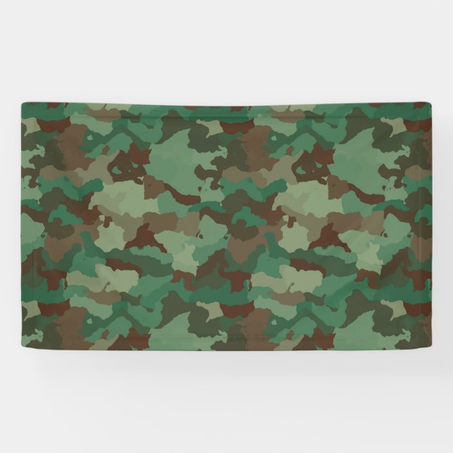 Muster militärischer Streitkräfte Banner (Horizontal)