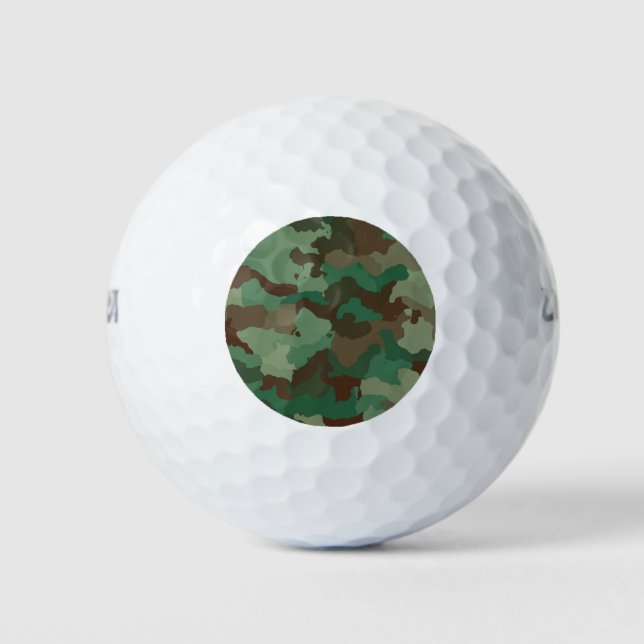 Muster militärischer Streitkräfte Golfball (Vorderseite)