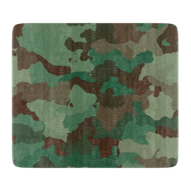 Muster militärischer Streitkräfte Schneidebrett (Vorderseite)