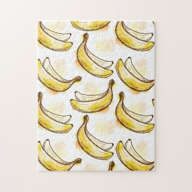 Muster mit Banane (Vertikal)