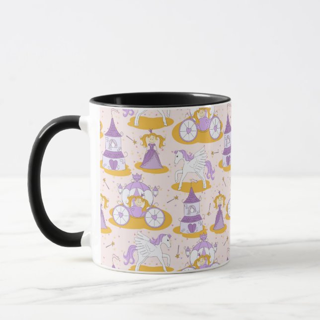 Muster mit einer Prinzessin Tasse (Links)