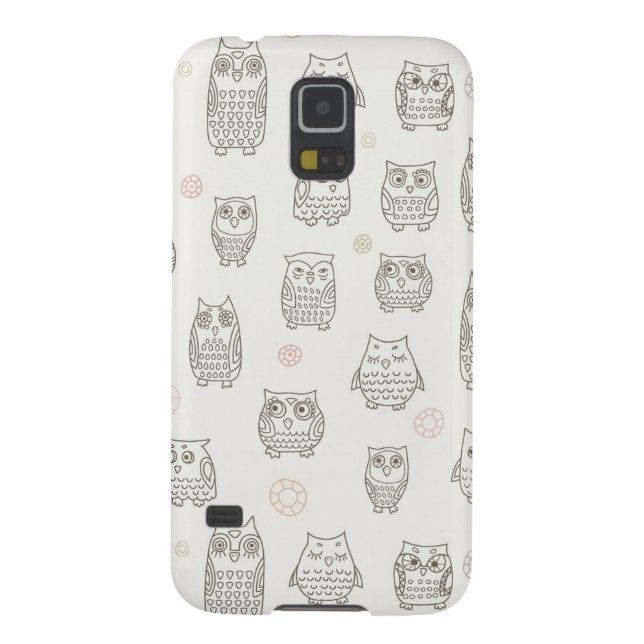 Muster mit Eulen Case-Mate Samsung Galaxy Hülle (Rückseite)