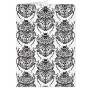 Muster mit Handgekritzel