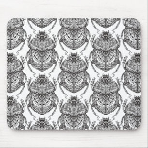 Muster mit Handgekritzel Mousepad