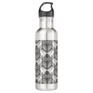 Muster mit Handgekritzel Trinkflasche