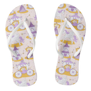 Muster mit Prinzessin Flip Flops