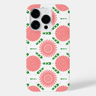 Muster mit rosa Blumen Case-Mate iPhone 14 Pro Hülle
