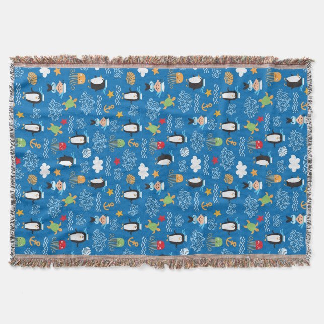 Muster mit Seethema Decke (Vorderseite)