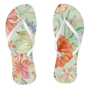Muster mit Sternchen Flip Flops