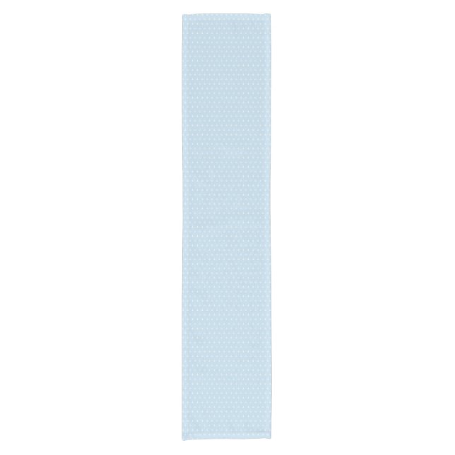 Muster mit weißen Ankern auf Blau Kurzer Tischläufer (Vorderseite)