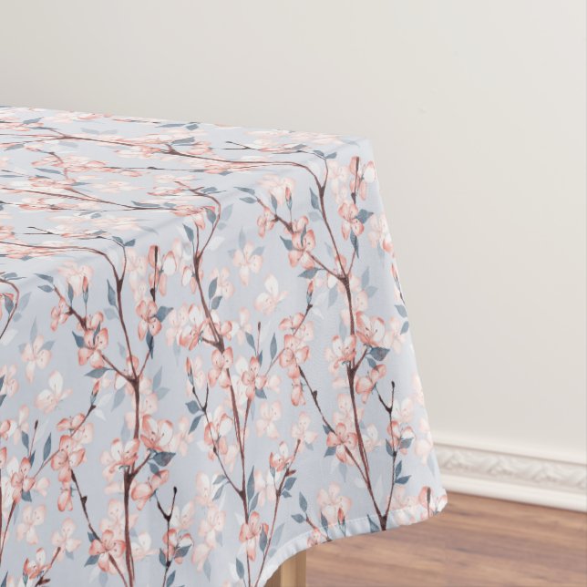 Muster mit zarten Frühlingssakura-Blume Tischdecke (Beispiel)