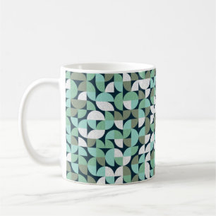 Muster mit zufällig gefärbten Dreiecken Generativ Kaffeetasse