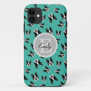 Muster-Monogramm-Handy-Fall Bostons Terrier title_seo2