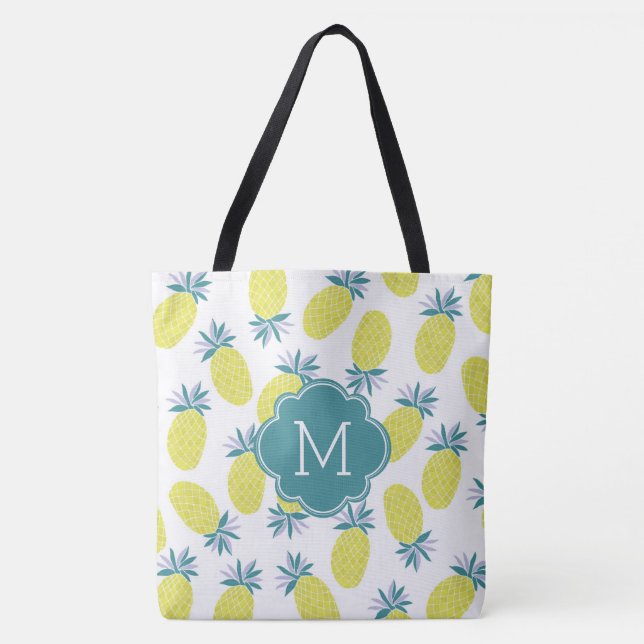 Muster-Monogramm Tasche (Vorderseite)
