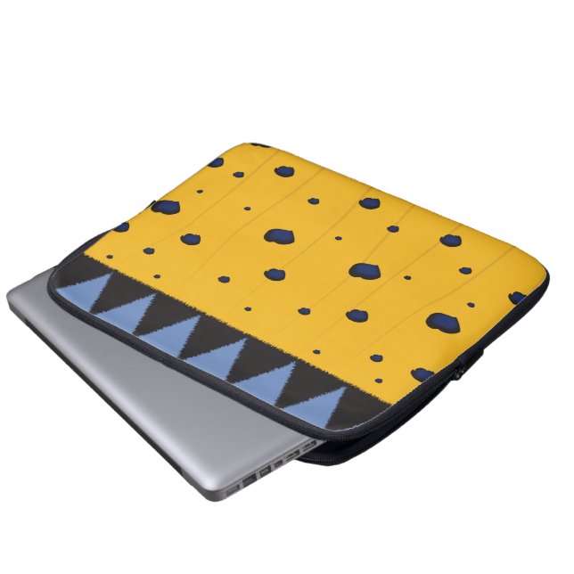 Muster-Notebookschlauch Laptopschutzhülle (Vorne Knopf)