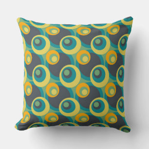 Muster Nr. 4 des Retro-Pops Kissen