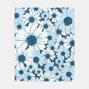 Muster ohne Blumen/Textilemuster der Blume, ab Fleecedecke