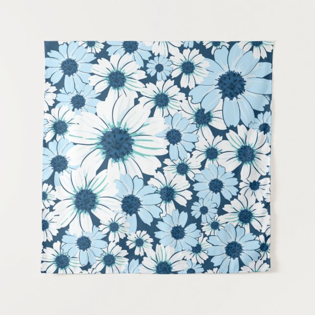 Muster ohne Blumen/Textilemuster der Blume, ab Wandteppich (Vorderseite)