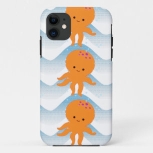 Muster Orangen- und Blauwellen Case-Mate iPhone Hülle