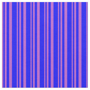 Muster Orchid und Blue Stripes Stoff