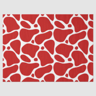 Muster-Papier für Rot und Weiß Giraffe Seidenpapier
