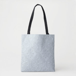 Muster Pastel Blue Flowers Tasche