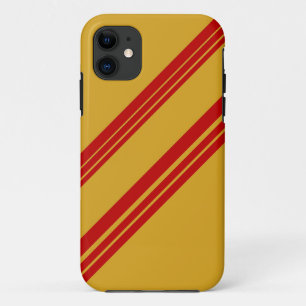 Muster Red Stripes Art Design 2 Case-Mate iPhone Hülle