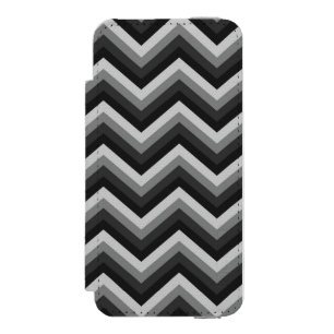 Muster-Retro Zickzack Zickzack Incipio Watson™ iPhone 5 Geldbörsen Hülle