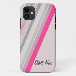 Muster rosa- graue Streifen iPhone Fälle Case-Mate iPhone Hülle