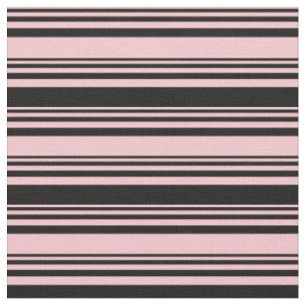 Muster rosa und schwarz farbige Linien Stoff