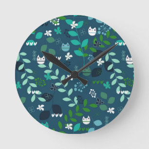 Muster Runde Wanduhr