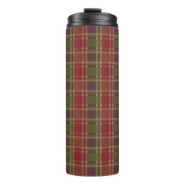 Muster "Rustic Kariert Elegance" Thermosbecher