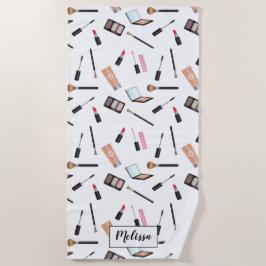 Muster-Scatter mit Individuelle Name Strandtuch