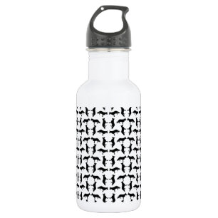 Muster Schäferhund Edelstahlflasche