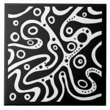 Muster schwarz-weiß