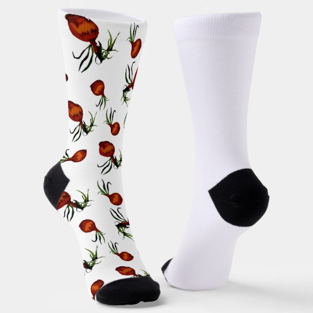 Muster-Socken aus Whimsikzange Socken (Gewinkelt)