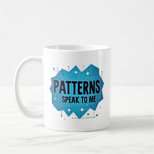 Muster Sprechen Mit Mir Kaffeetasse