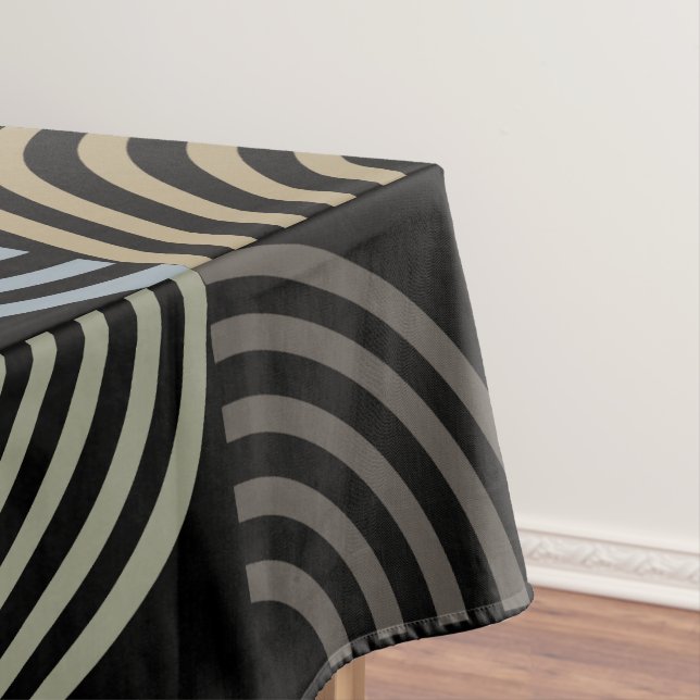 Muster Stilvoll modern - geometrisch Vintag Tischdecke (Beispiel)