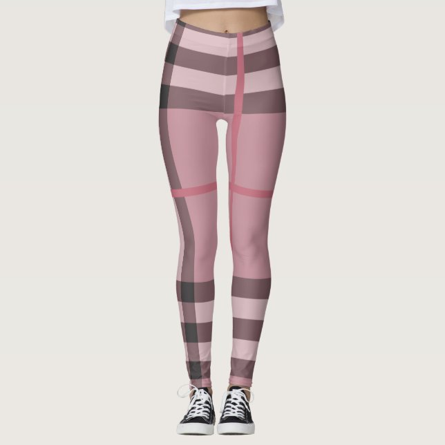 Muster Stilvolle geometrische Mode Trendy Leggings (Vorderseite)
