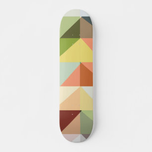 Muster Stilvolle Mode Geometric Vintag Skateboard