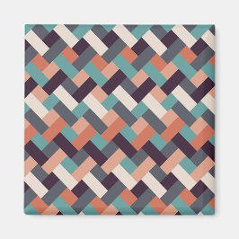 Muster Stilvolle Mode- Geometrisch Moderne Vintag Magnet