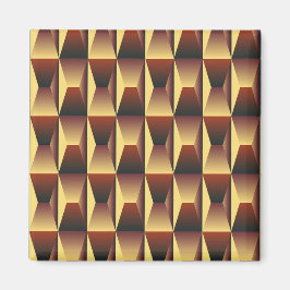 Muster Stilvolle Mode- Geometrische Moderne Elegan Magnet