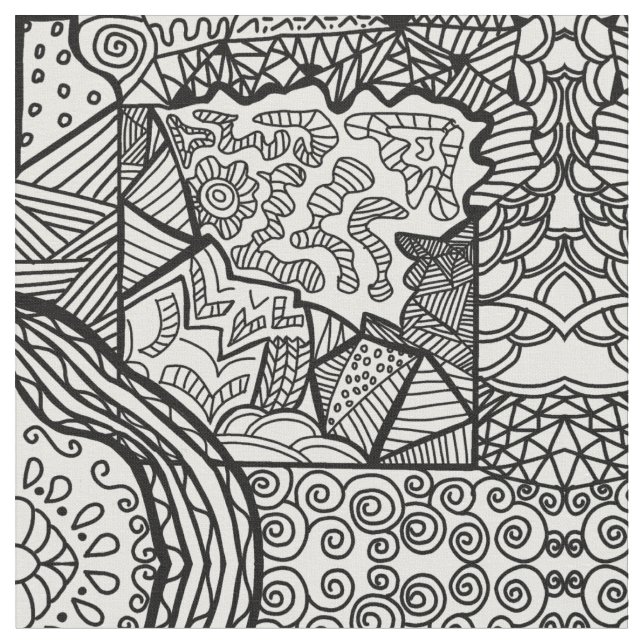 Muster Stoff (Nahaufnahme)