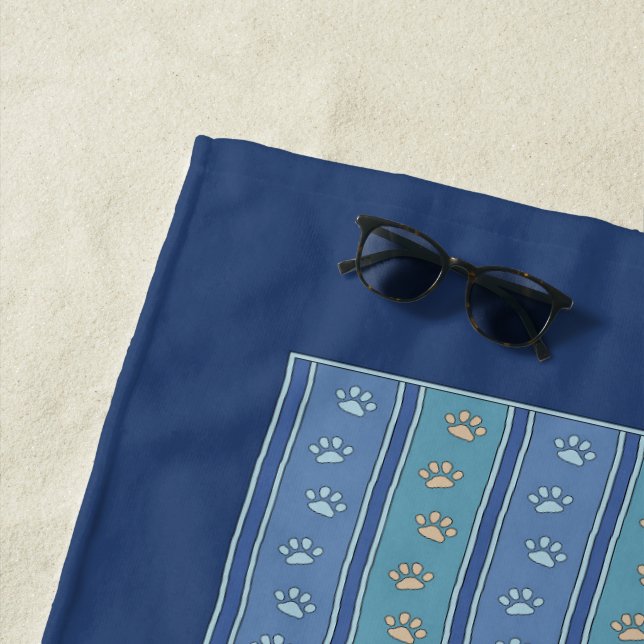 Muster Strandtuch (Beispiel)