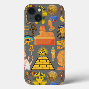 Muster Symbol antiker ägyptischer Hieroglyphus Case-Mate iPhone Hülle
