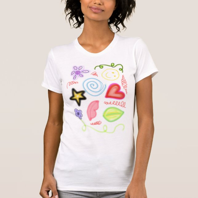Muster T-Shirt (Vorderseite)