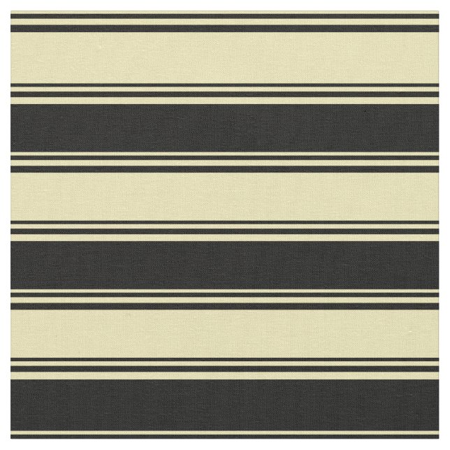 Muster Tan und Schwarz Stoff (Nahaufnahme)