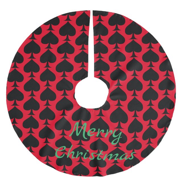 Muster Thunder_Cove Polyester Weihnachtsbaumdecke (Vorderseite)