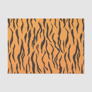 Muster Tigerhaut Seidenpapier