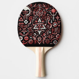 Muster Tischtennis Schläger